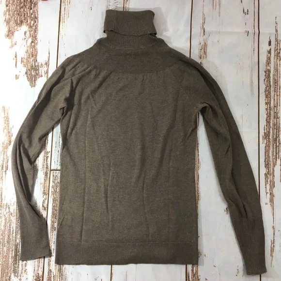 Banana Republic turtleneck sweater brown XS - Picture 3 of 4